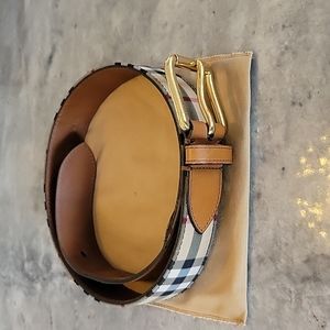 Burberry belt